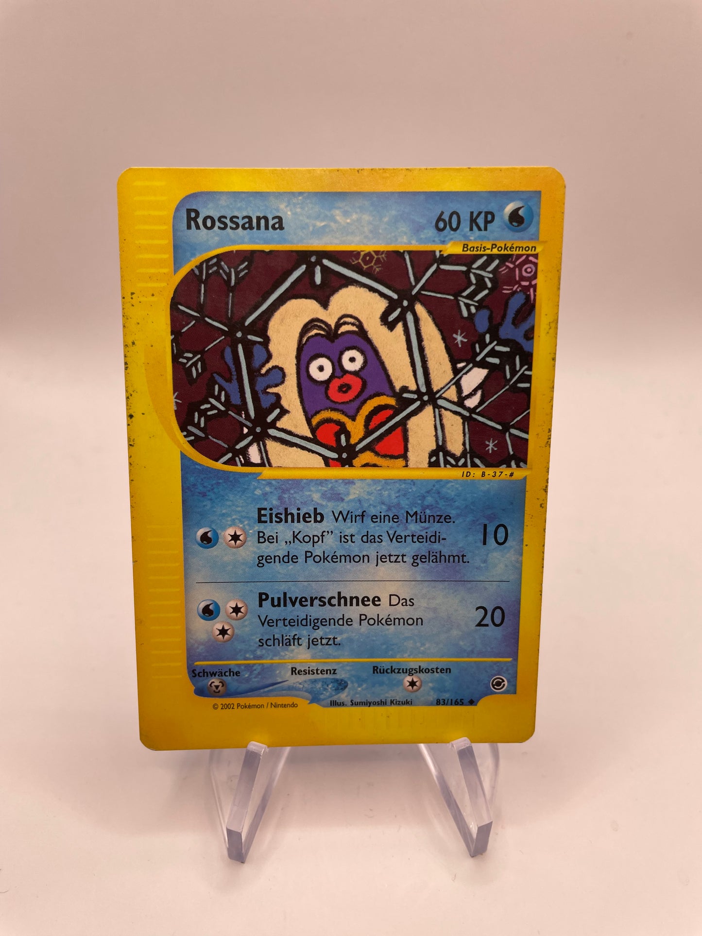 Pokemon Karte e-Series Rossana 83/165 Deutsch