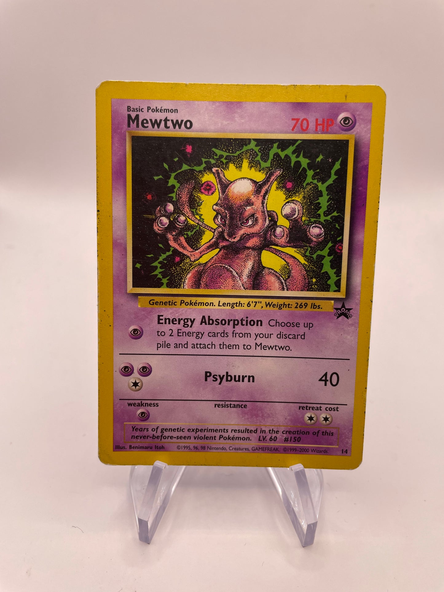 Pokémon Karte Promo Mewtwo 14 Englisch