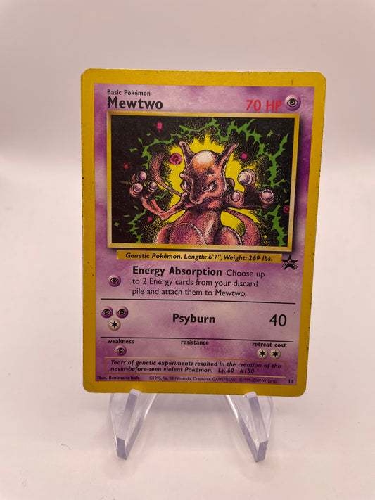 Pokémon Karte Promo Mewtwo 14 Englisch
