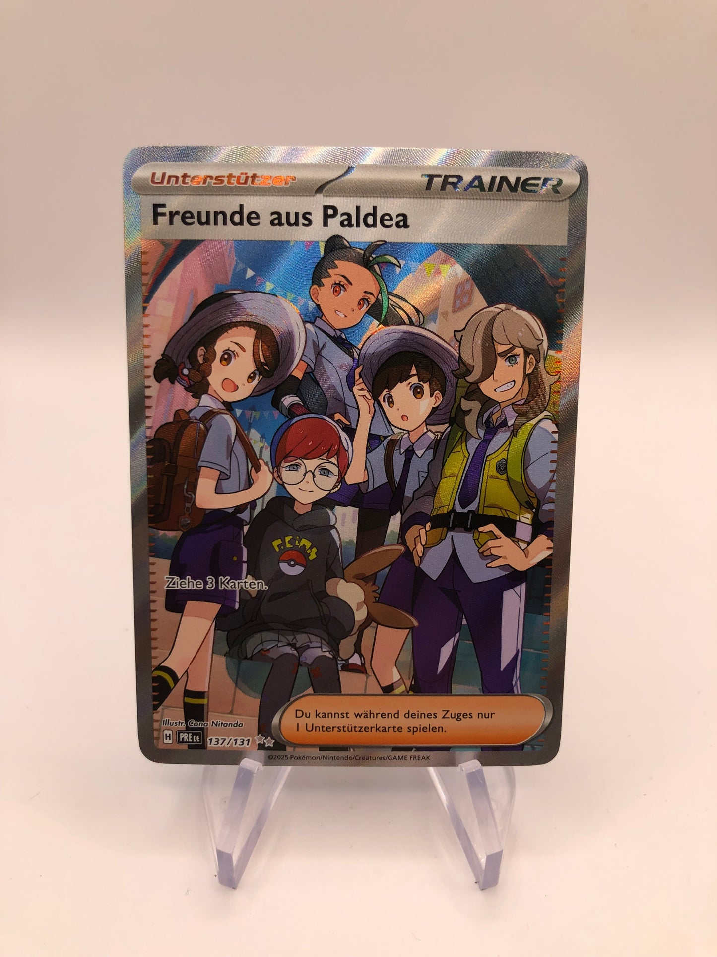 Pokemon Karte Trainer Freunde aus Paldea 137/131 Deutsch