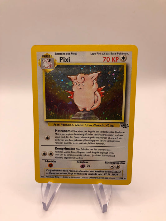 Pokemon Karte Holo Pixi 1/64 Deutsch