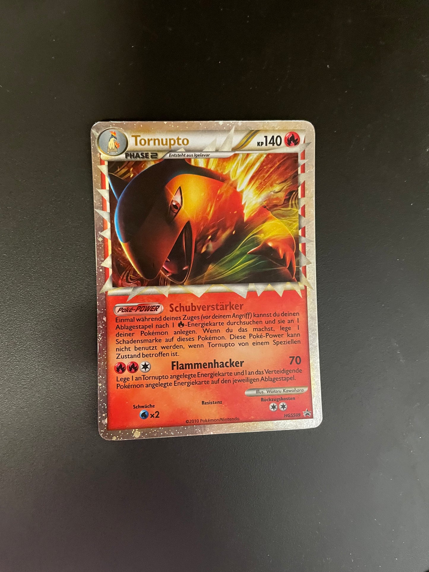 Pokemon Karte Prime Promo Tornupto HGSS09 Deutsch