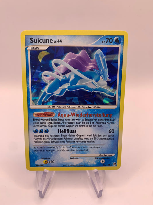 Pokemon Karte Holo Suicune 19/132 Deutsch