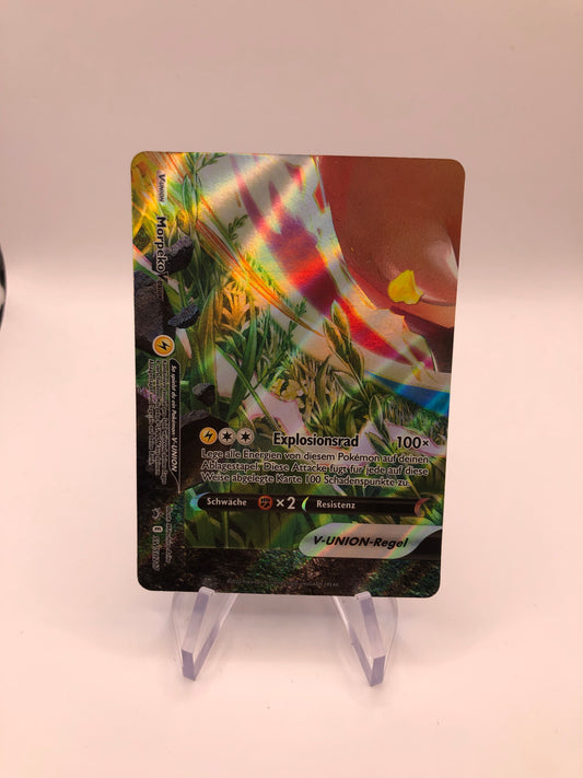 Pokemon Karte Promo V Union Morpeko SWSH217 Deutsch