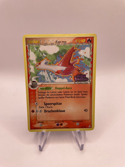 Pokemon Karte Holo Latias 11/110 Deutsch