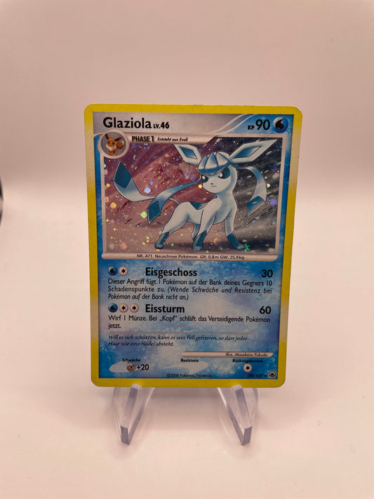 Pokemon Karte Holo Lv.46 Glaziola 20/100 Deutsch