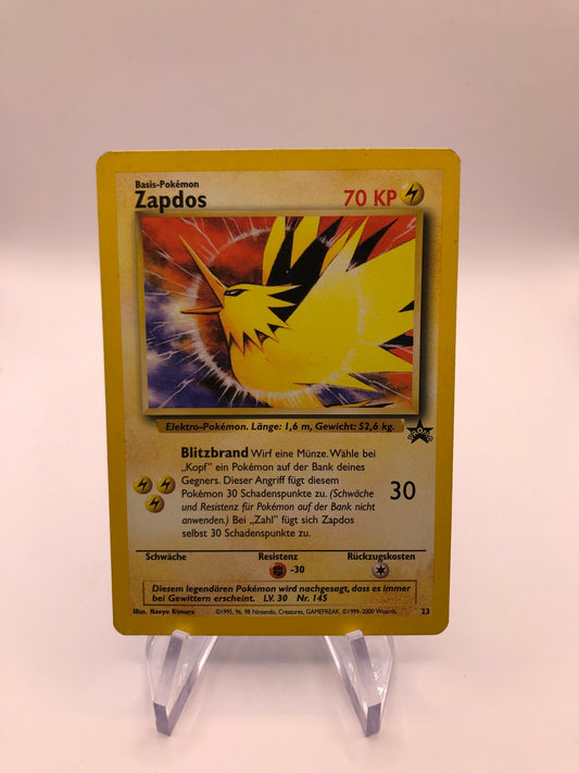 Pokemon Karte Promo Zapdos 23 Deutsch