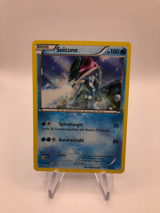 Pokemon Karte Holo Suicune 30/30 Deutsch