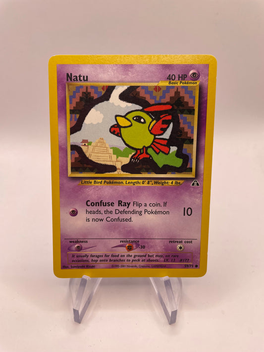 Pokemon Karte Neo Discovery Natu 59/75 Englisch