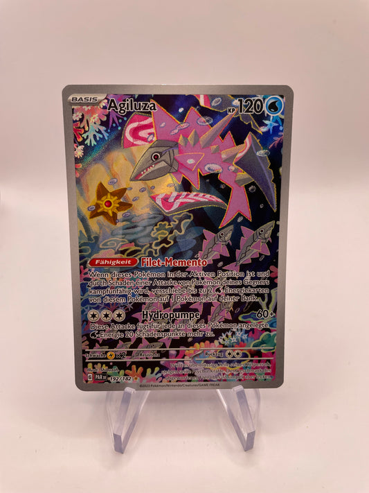 Pokemon Karte Art Rare Agiluza 192/182 Deutsch