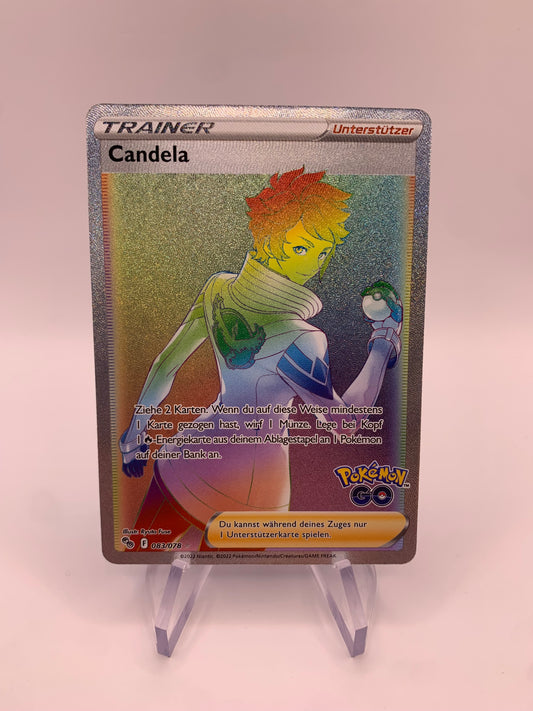 Pokémon Karte Trainer Rainbow Candela 83/78 Deutsch