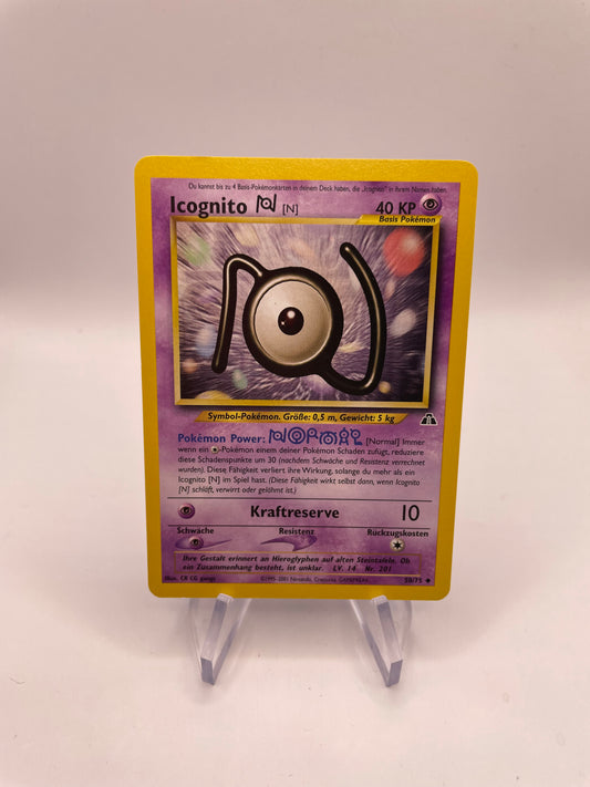Pokemon Karte Neo Discovery Icognito 50/75 Deutsch
