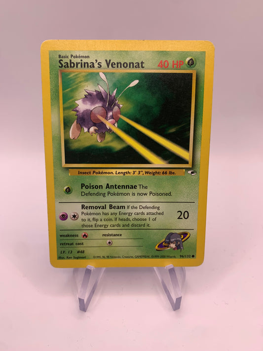 Pokemon card Sabrina's Bluzuk 96/132 Gym Heros English