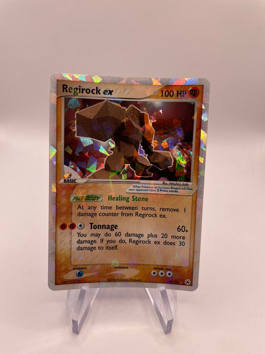 Pokemon Karte Ex Regirock 98/101 Englisch
