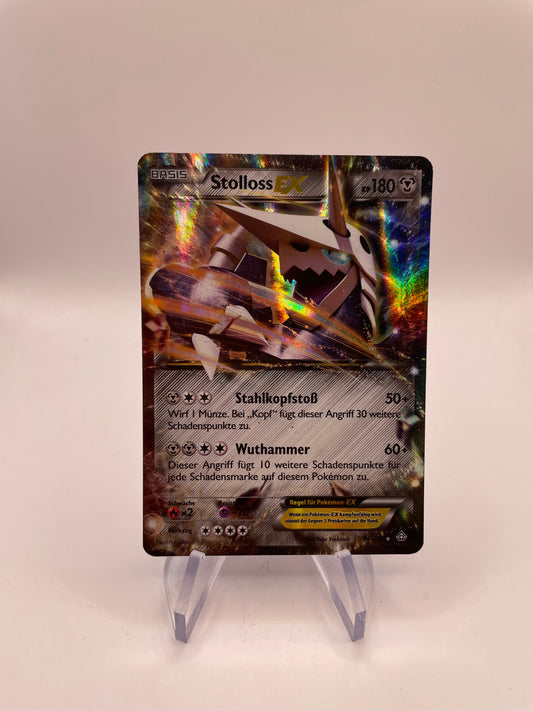 Pokemon Karte EX Stollos 93/169 Deutsch