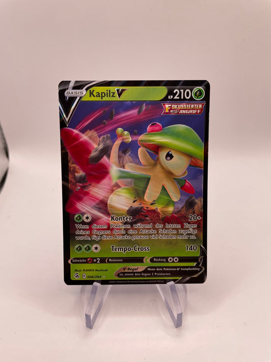 Pokemon Karte V Kapilz 6/264 Deutsch