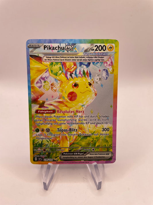 Pokemon Karte Ex Pikachu 238/191 Deutsch