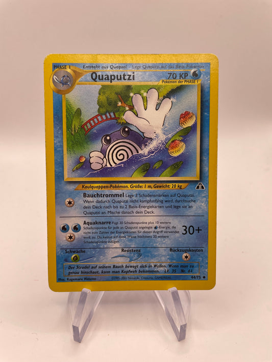 Pokemon Karte Neo Discovery Quaputzi 44/75 Deutsch
