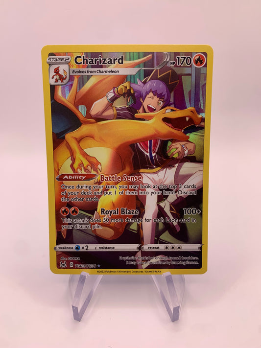 Pokemon Cards Art-Rare Charizard English Tg03/Tg30