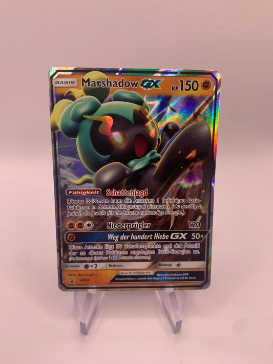 Pokemon Karte GX Promo Marshadow SM59 Deutsch