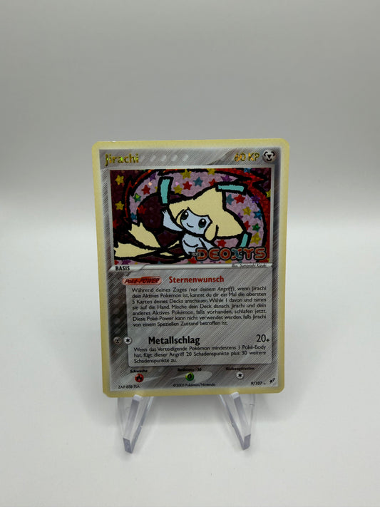 Pokemon Karte Stamp Jirachi 9/107 Deutsch