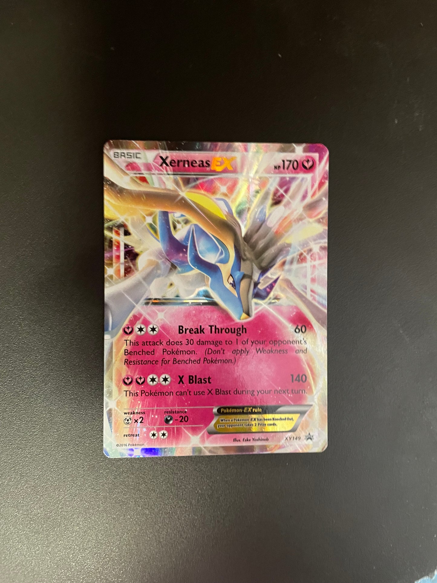 Pokemon Kart EX Promo Xerneas XY149 Englisch
