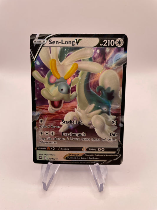 Pokémon Karte V Sen-Long 128/172 Deutsch