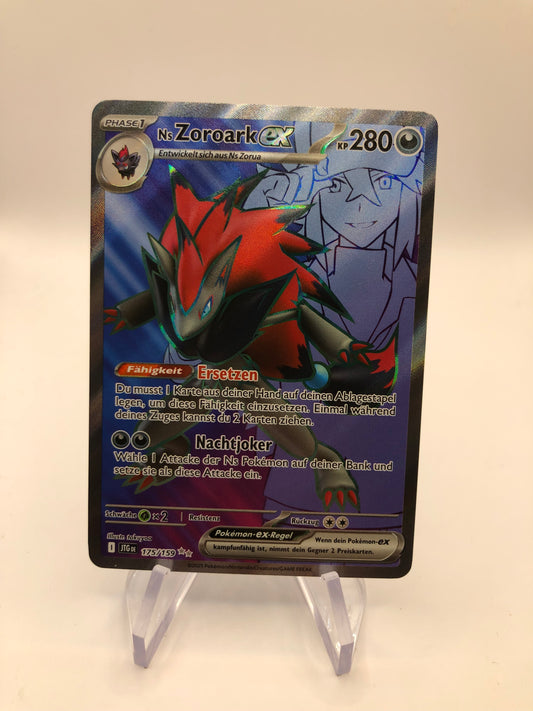 Pokemon Karte EX fullart Zoroark 175/159 Deutsch