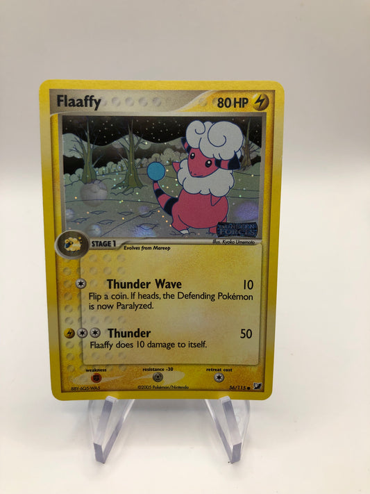 Pokemon Karte Revers Stamp Flaaffy 56/115 Deutsch