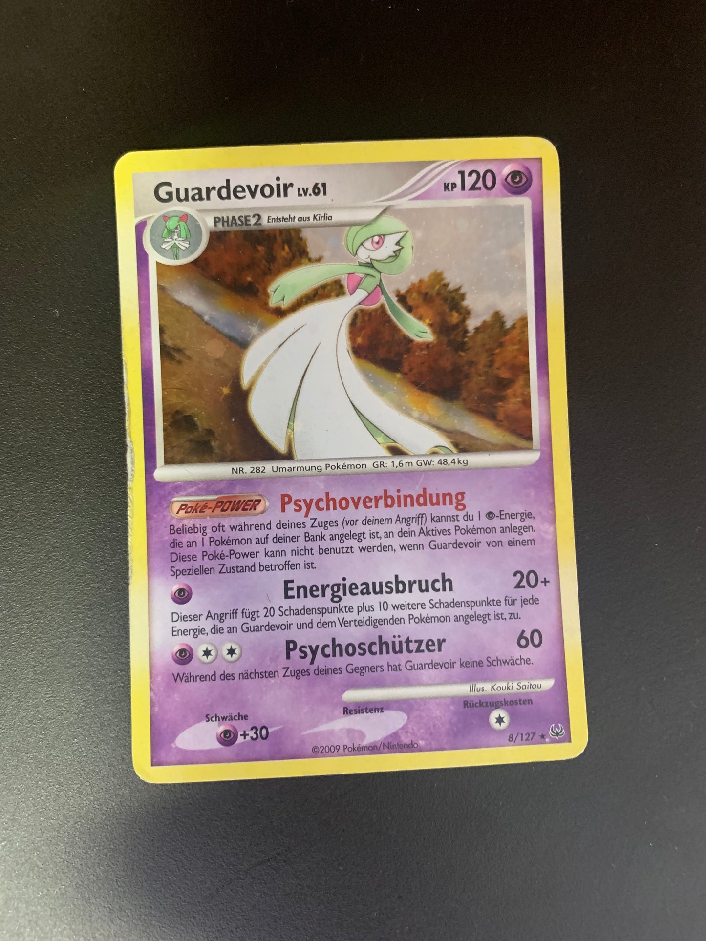 Pokemon Karte Holo Guardevoir 8/127 Deutsch