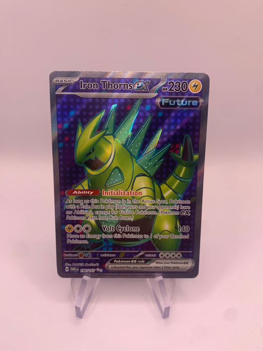 Pokemon Karte Ex Fullart Eisendorn 196/167 Englisch