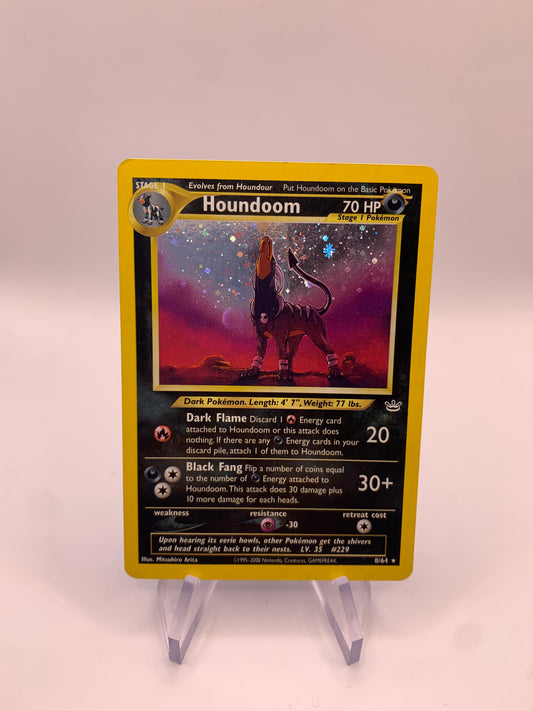 Pokemon Karte Holo Hundemon 8/64 Englisch