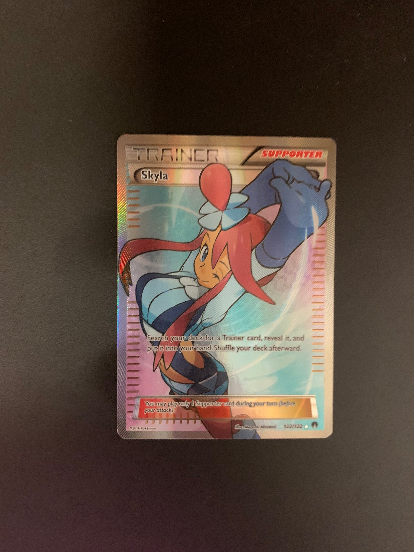 Pokemon Karte Trainer Geraldine 122/122 Englisch