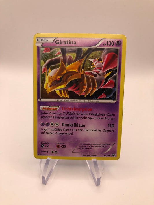 Pokemon Karte Holo Promo Girantina XY184 Deutsch