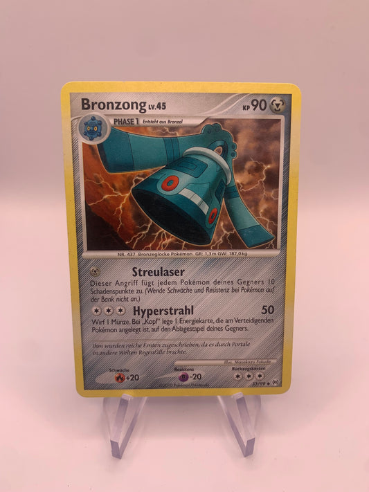 Pokemon Karte Bronzong 33/99 Deutsch