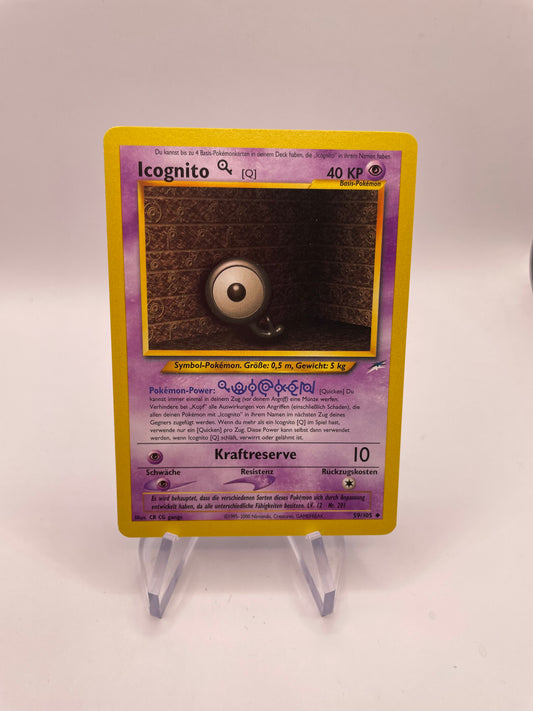 Pokemon Karte Neo Destiny Icognito 49/105 Deutsch