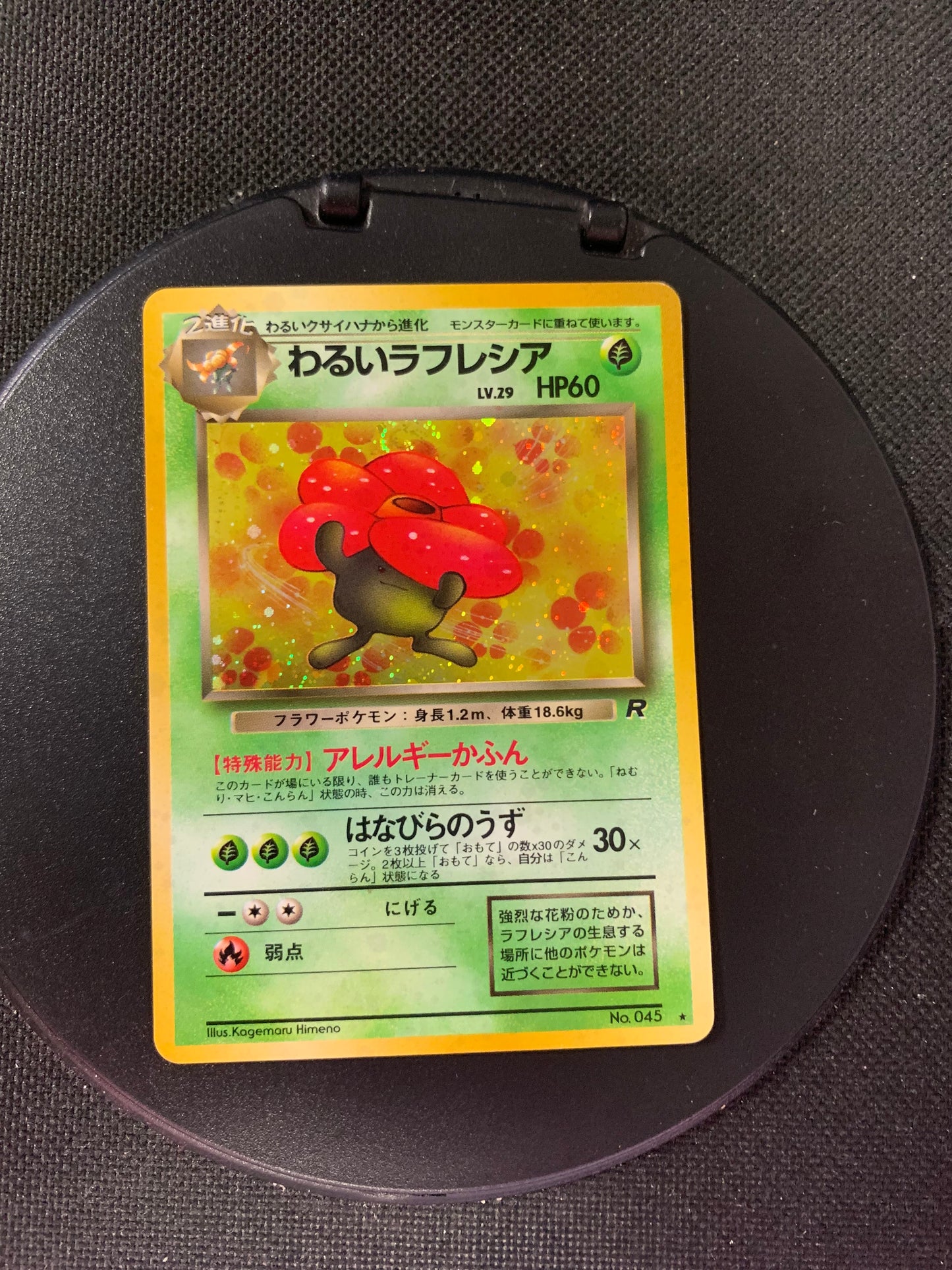 Pokemon Karte Holo Giflor No.45 Japanisch