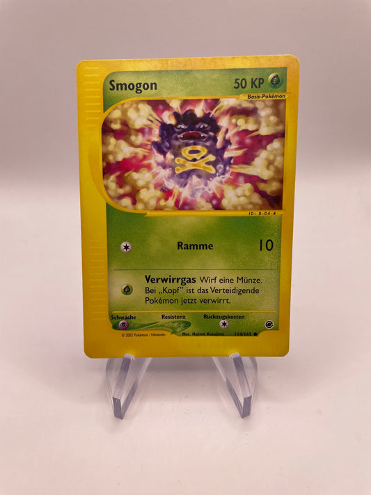Pokemon Karte e-Series Smogon 114/165 Deutsch