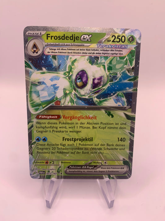 Pokemon Karte EX Frosdedje 3/182 Deutsch