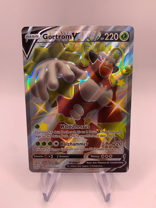 Pokémon Card V Gortrom SV105/SV122 German