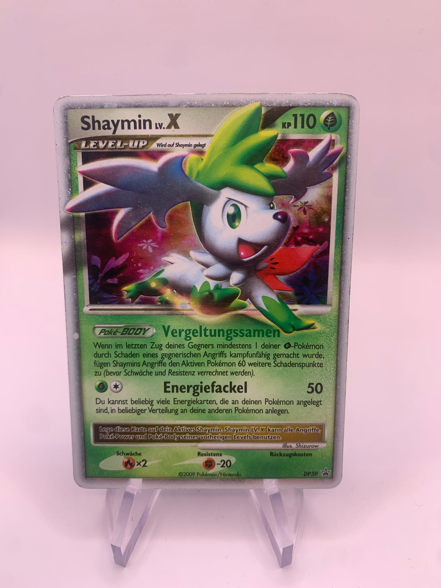 Pokemon Karte Promo Lv.X Shaymin DP39 Deutsch