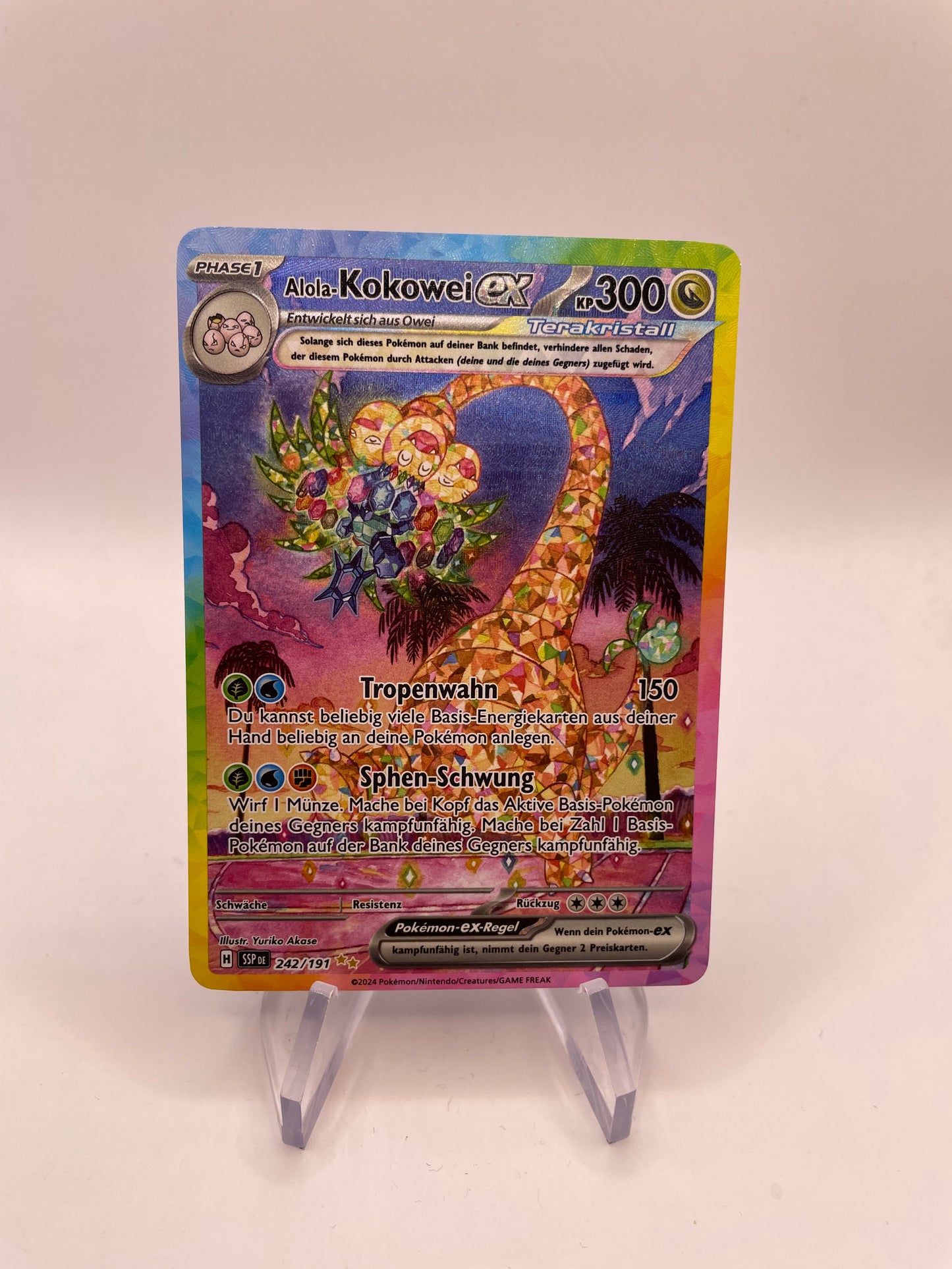 Pokemon Karte Ex Kokowei 242/191 Deutsch