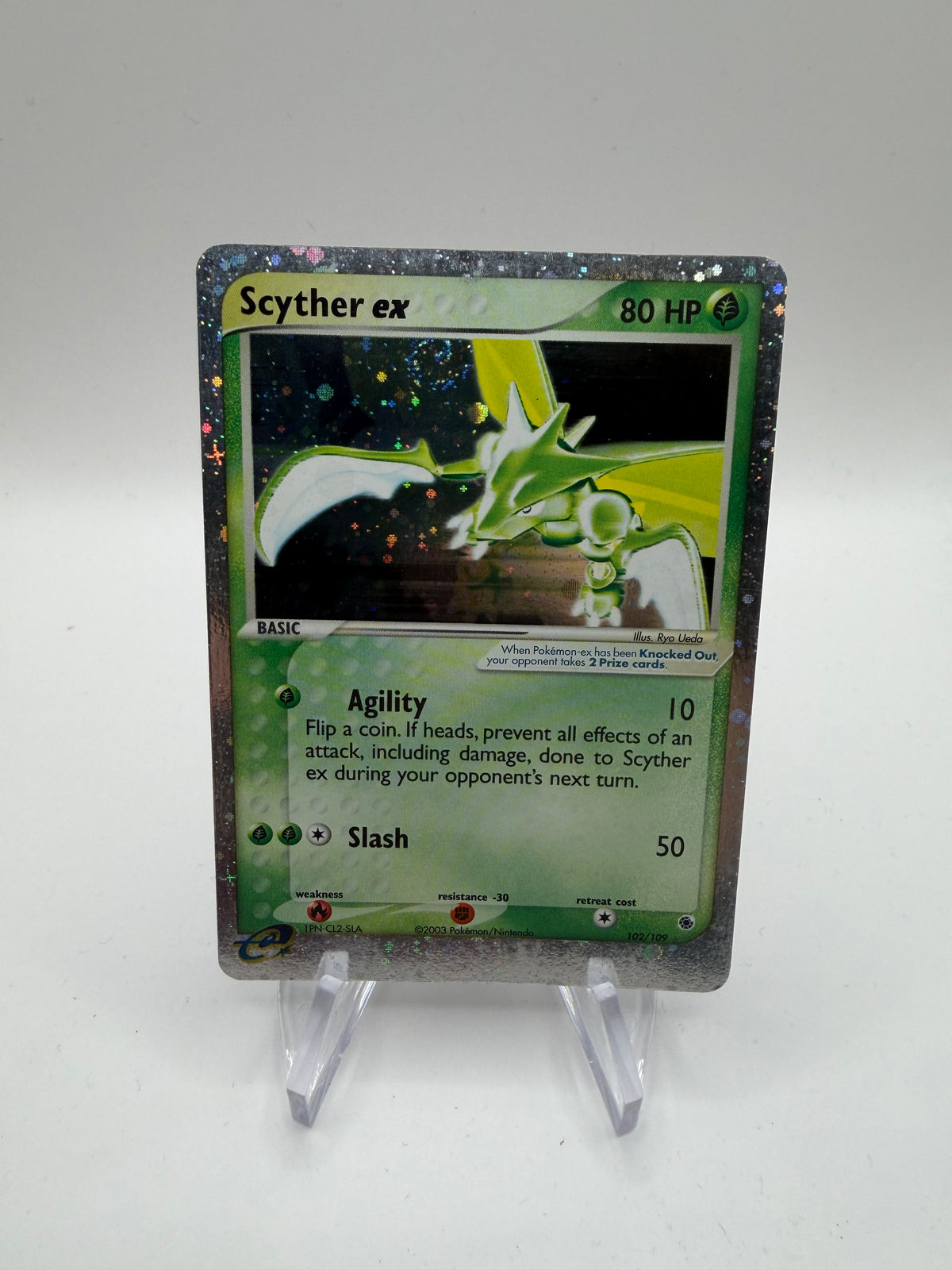 Pokemon Karte Ex Sichlor 102/109 Englisch