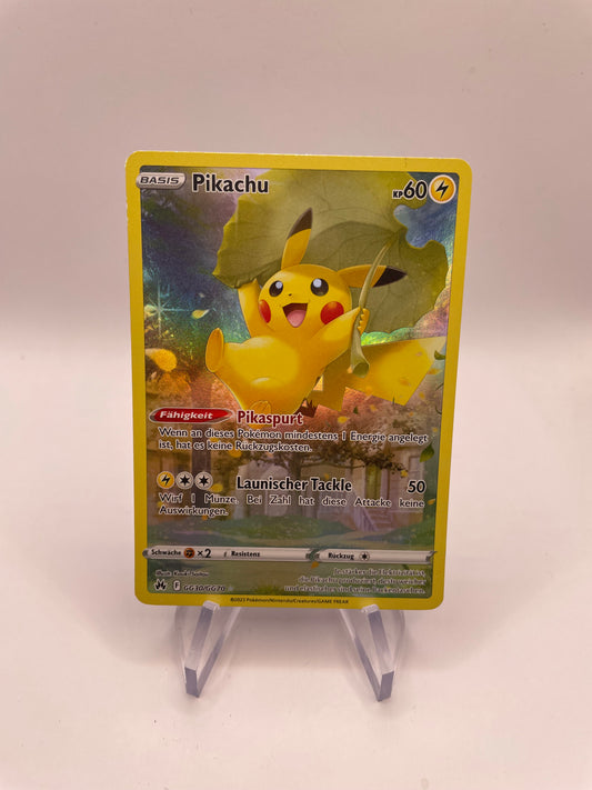 Pokemon Karte Art Rare Pikachu GG30/GG70 Deutsch