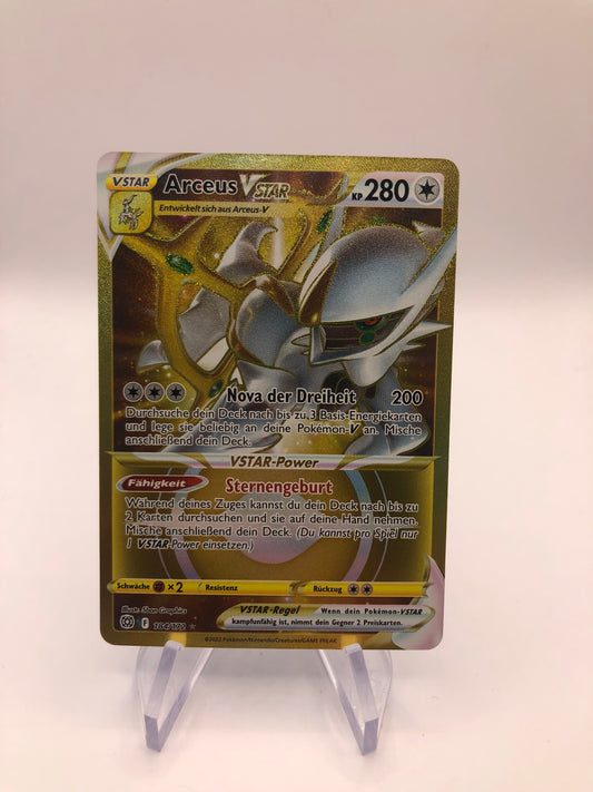 Pokemon Karte Vstar Gold Arceus 184/172 Deutsch