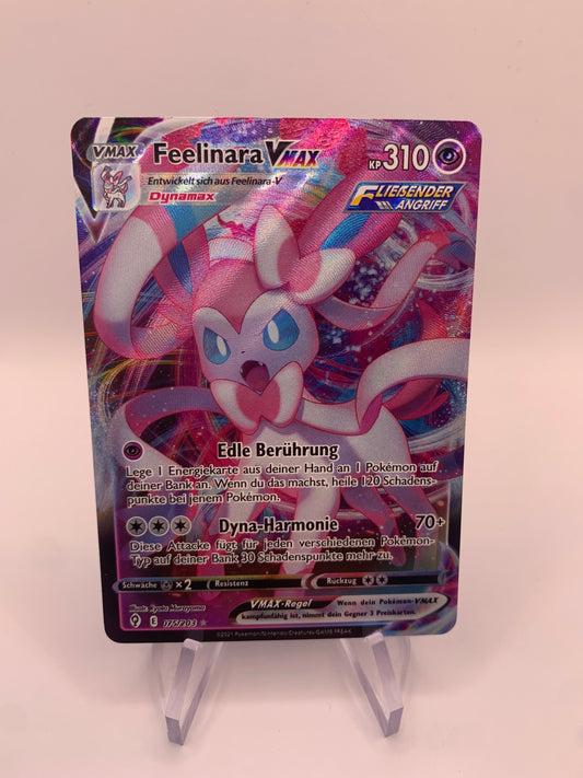 Pokemon Karte Vmax Feelinara 75/203 Deutsch