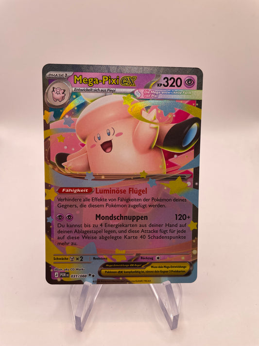 Pokemon Karte Mega-Pixi ex 31/88 Deutsch