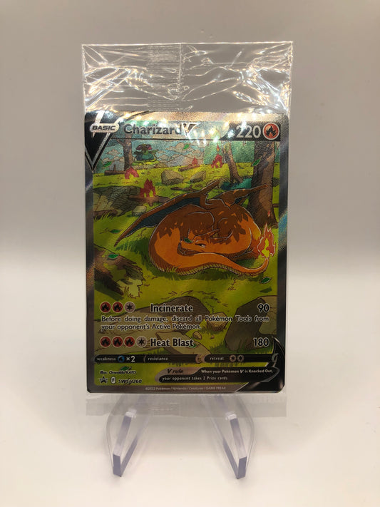 Pokemon Karte V Promo Alt Art GlurakSWSH260 Englisch