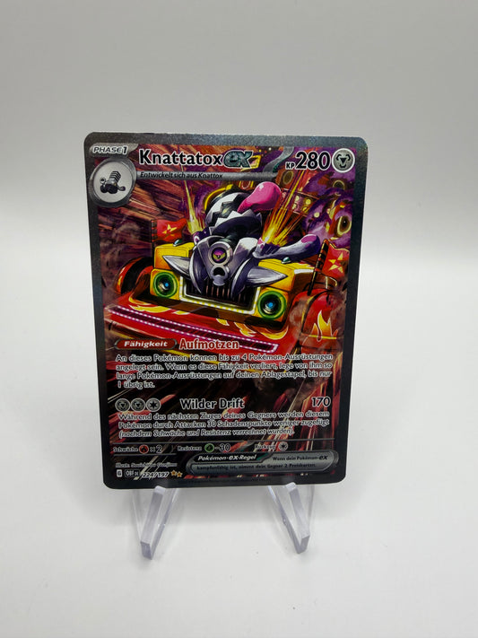Pokemon Karte EX Knattatox 224/197 Deutsch