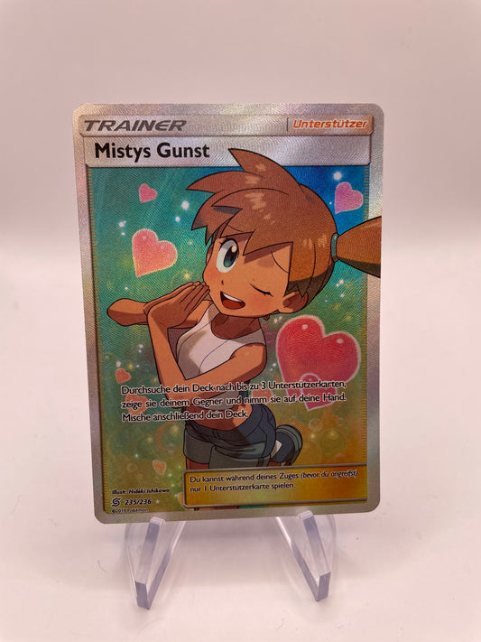 Pokemon Karte Trainer Mistys Gunst 235/236 Deutsch